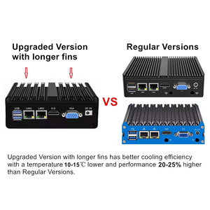 มินิพีซี Topton Dual LAN แบบไม่มีพัดลม Intel Core i5 5200U i3 5005U Celeron J1900 N2840 6xUSB คอมพิวเตอร์ไฟร์วอลล์อุตสาหกรรม เซิร์ฟเวอร์บ้าน - Product Image 4