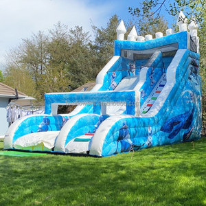 Tobogán Inflable, Parque Acuático Inflable, Toboganes Personalizados, Tobogán Acuático Inflable Comercial para Niños - Product Image 1