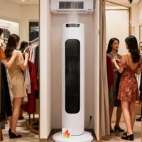 Ventilateur sans pales intelligent, silencieux et puissant, à faible consommation d'énergie, pour l'intérieur, refroidisseur d'air, chauffage, ventilateur électrique sans pales, ventilateur tour