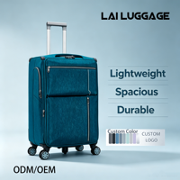 Valise professionnelle en tissu Oxford 1680D |   Bagages souples à roulettes résistants aux rayures et imperméables