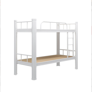 Двухъярусные кровати для студенческих общежитий, стальная железная рама, низкопрофильный минималистичный дизайн, коммерческое качество, для спальни - Product Image 6