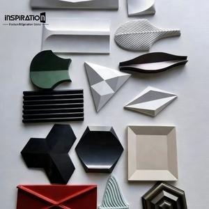 Dalles <span class=keywords><strong>de</strong></span> béton 3D architecturales, carreaux <span class=keywords><strong>de</strong></span> <span class=keywords><strong>ciment</strong></span> d'art moderne, revêtement mural texturé préfabriqué pour façade extérieure <span class=keywords><strong>de</strong></span> bâtiment - Product Image 1