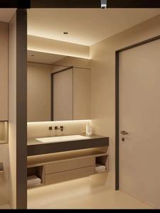 Современный Антибактериальный аптечный шкаф с внешней плиткой, настенный набор туалетных столов для ванной - Product Image 3