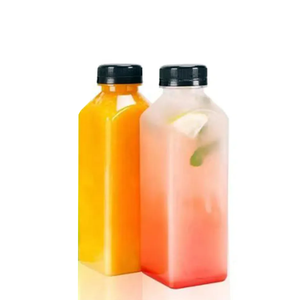 खाली 12 औंस 16oz 32 औंस स्पष्ट प्लास्टिक के पालतू जानवरों का रस बोतल थोक - Product Image 3