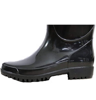 Nouvelles bottes de pluie longues pour hommes 2026, imperméables, antidérapantes, en PVC noir, pour l'hiver et l'été