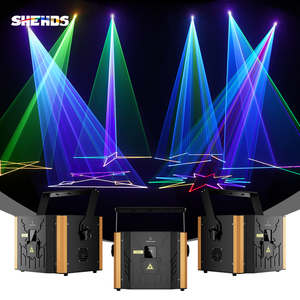 Shehds 6W Laser RGB <span class=keywords><strong>DMX</strong></span> 512 Kết nối ứng dụng ánh sáng Sân Khấu Nhảy Múa hiển thị Laser DJ Câu Lạc Bộ Câu Lạc Bộ đèn hộp đêm trang trí - Product Image 6