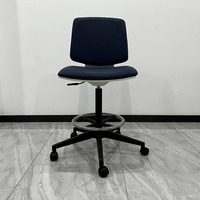 Chaise de bureau au design simple, chaise pivotante réglable en hauteur pour salle de conférence, salle de réunion, chaise de professeur