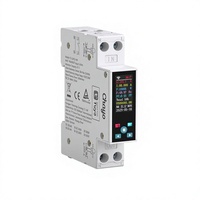 Interrupteur intelligent SPM avec relais temporisé, affichage LCD de la consommation d'énergie, contrôle à distance via application WiFi/Zigbee, système de maison intelligente, 220V Chine