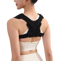 Correcteur de posture sportif à compression, soutien dorsal élastique respirant pour l'entraînement en salle de sport, la course à pied et le soutien du haut du corps