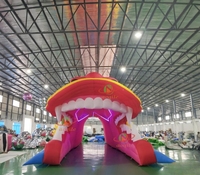 Poupées gonflables en forme de dragon de divertissement extérieur à grande échelle d'Aoqile pour l'événement