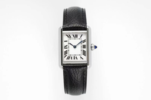 Fashionable Automatic Mechanical <b>Watch</b> Black Lychee Patterned Calf Leather Strap Square <b>Case</b> Sapphire Crystal Glass Mirror - Product Image 1