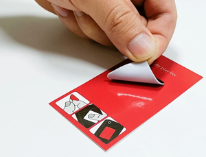 En gros, tampon de nettoyage d'écran de téléphone en microfibre blanc uni, adhésif, vierge pour sublimation, kit de nettoyage de téléphone - Product Image 5