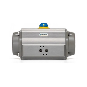 Vanne à boisseau sphérique encambrée Wuzhong Instrument G6000 avec actionneur pneumatique à couple d'air pour l'industrie pétrochimique - Product Image 2