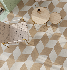 3mm LVT Kích thước đặc biệt hình thoi sàn OEM nhà máy giá không thấm nước chống cháy Thảm sang trọng Vinyl tấm ván & gạch nhựa inddo - Product Image 4