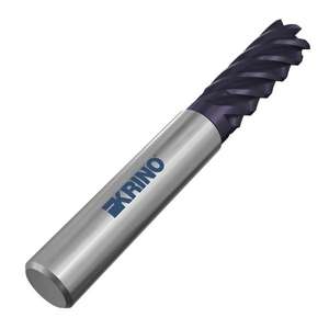 KRINO - 241760800 Fresas de extremo de carburo de seis y más flautas TIALN con serie larga de hélice variable-Brocas EAN 8014249410690 - Product Image 3