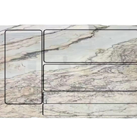 Dalles en pierre d'onyx artificiel au design moderne, taillé sur mesure, feuille de faux albâtre pour murs de télévision pour hôtels