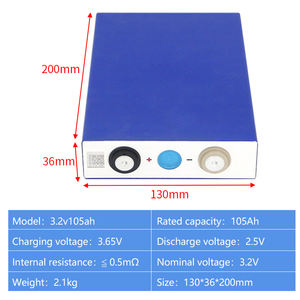 3.2v105ah prizmatik lityum iyon Lifepo4 pil 100ah-300ah ev enerji depolama ve araba seçenekleri 230ah-280ah alışveriş - Product Image 3