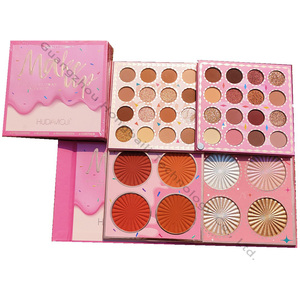 Nhà Máy mỹ phẩm tùy chỉnh bán buôn cao sắc tố Vegan <span class=keywords><strong>Eyeshadow</strong></span> <span class=keywords><strong>Palette</strong></span> lớn <span class=keywords><strong>Palette</strong></span> Chất lượng cao <span class=keywords><strong>Eyeshadow</strong></span> palletes với logo - Product Image 1