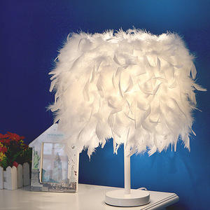Veilleuses Décoratives Plume et Feuille Salon Design Moderne <span class=keywords><strong>Lampe</strong></span> <span class=keywords><strong>de</strong></span> <span class=keywords><strong>Chevet</strong></span> LED Table <span class=keywords><strong>de</strong></span> Nuit - Product Image 3