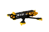 Châssis de drone FPV en fibre de carbone sur mesure de 8-9-10 pouces, conception anti-chute et anti-explosion, pièces de drone faciles à installer