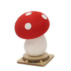 Mushroom <b>Cat</b> Scratcher Post Sisal Vertical Durable <b>Climbing</b> <b>Frame</b> <b>For</b> <b>Cats</b> - Product Image 5
