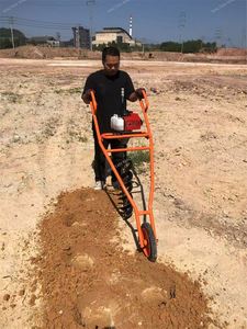 63cc Hand Push Earth Drilling <b>Auger</b> Gasoline Engine Augur Drill Earth <b>Auger</b> <b>Post</b> Hole Digger - Product Image 3