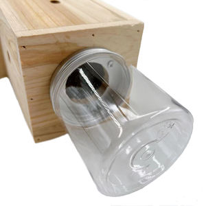 Piège à <span class=keywords><strong>abeille</strong></span> en bois Durable bois cabine Style charpentier piège à abeilles outils d'apiculture - Product Image 6