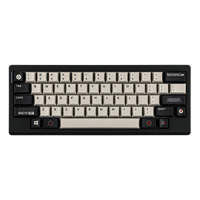 Clavier mécanique EPOMAKER Hack 59, compact 60 %, programmable, hot-swap, avec profil Gasket, touches PBT RGB pour le codage (Windows/Mac/Linux)