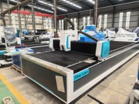 Machine de découpe laser à fibre CNC 4015, machine de gravure laser sur métal 1000W-6000W pour acier inoxydable, acier au carbone, tôle d'aluminium