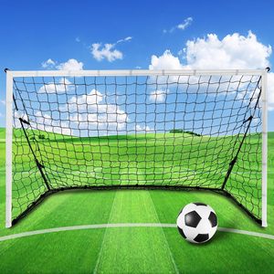 נייד כדורגל מטרות קל משקל כדורגל נטו עם מחובר הודעות ולבצע תיק כדורגל אימון ציוד לילדים ומבוגרים - Product Image 3