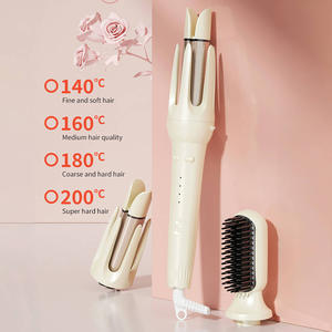 Xbh ที่ดัด<span class=keywords><strong>ผม</strong></span>ไฟฟ้าแบบหมุนได้สำหรับร้านเสริมสวยแบบมืออาชีพใช้ความร้อนเร็วแปรงผมหยิกอัตโนมัติ - Product Image 2