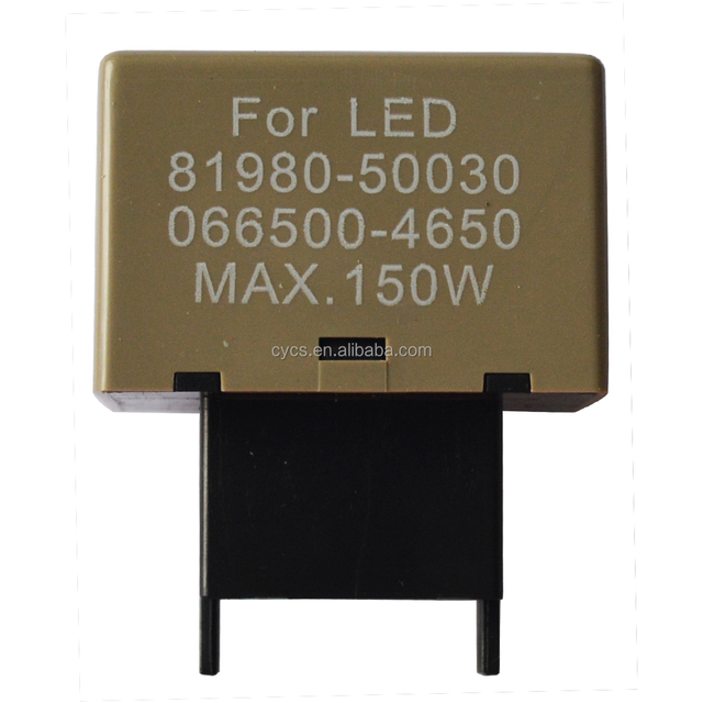 Vehicle Parts & Accessories Auto Relays 81980-50030 Fix Led Bulb Blinker Flasher 8Pin Car Led Relay Flasher 8P Led Flasher