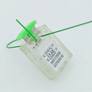 SHD-MS0007 individueller elektrischer Plastik-Wassermittler-Blei-Dichtungsdruck mit Draht-Sicherheitsdichten