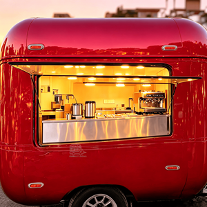 Food Truck Manufacturing For Food Shop Mobile Business Truck Mobile Food Shop Food Trailer With Full <b>Kitchen</b> - Product Image 1
