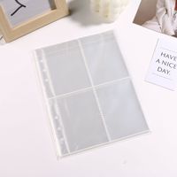 Classeur à anneaux en plastique PP transparent, 12 pochettes à fermeture éclair, logo personnalisé, pochettes transparentes pour documents A5/A6