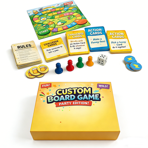 Custom Board Game OEM Factory Eco Friendly <b>Card</b> Play Fun Game Personalized Indoor <b>Table</b> Game Printing Manufacturer - Product Image 2