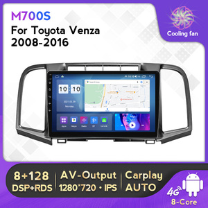 Mekede MS Android 12 8Core 8 + 256GB IPS DSP 2DIN GPS Wifi Xe Đài Phát Thanh Stereo Cho Toyota Venza 2008 2016 Hoàng Tử Nhỏ - Product Image 3