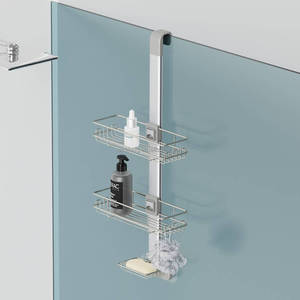 WIREKING China Design Manufacturer waterproof bathroom shelf <strong>Over</strong> the Showerhead <strong>Shower</strong> <strong>Caddy</strong> - Product Image 1