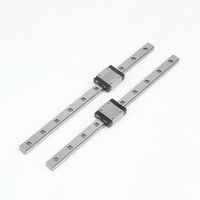 Rail de guidage linéaire miniature en acier inoxydable MGN15C MGN15H avec bloc MGW15 pour imprimante 3D de précision et automatisation médicale
