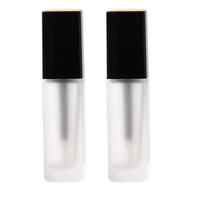 Isi ulang kosong Minyak Perawatan Kulit Mini Makeup Pewarna Bibir Lip Balm kaca bening Lip Gloss tabung dengan tongkat