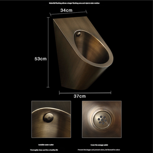 <span class=keywords><strong>Urinoir</strong></span> à induction mural en acier inoxydable pour hommes Déodorant Urinoirs de qualité supérieure - Product Image 2
