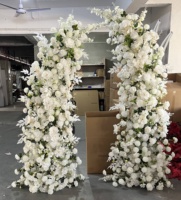 FAR020 Arche de mariage en gros avec support floral, arche florale artificielle pour décoration d'événements