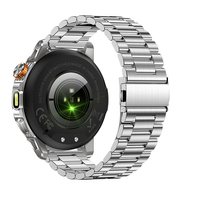 Smartwatch AK93 per Uomo, Display HD 1.53, Memoria, 100+ Modalità Sportive, IPX8, Chiamate BT, Monitoraggio Frequenza Cardiaca e SpO2, Assistente Vocale AI
