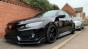 Rodas personalizadas <span class=keywords><strong>18</strong></span> '19' <span class=keywords><strong>5</strong></span> furos 5x100 5x114.3 <span class=keywords><strong>5</strong></span>*112 Gloss preto liga de alumínio forjado rodas para Honda Civic Type-R - Product Image 4
