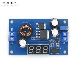 Dc Dc Converter <b>5V</b> 12V To 24V 36V 48V Digital Display Adjustable Boost Module Solar Power Supply Conversion Board Mount - Product Image 1