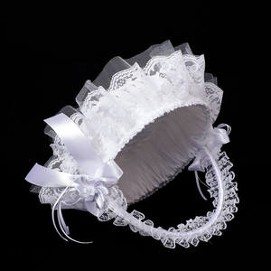 Paniers à fleurs modernes en rotin LANJO avec bords en dentelle pour la dispersion des pétales lors d'une cérémonie de style occidental - Product Image 4