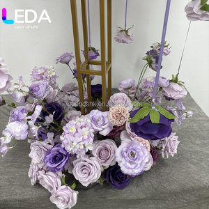 LEDA - Camino de Mesa de Flores Artificiales al por Mayor, Camino de Mesa de Flores de Seda para Decoración de Bodas, Camino de Mesa de Flores Artificiales - Product Image 2