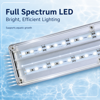 LEECOM Factory Wholesale Fish tank Aquarium Kit with Aquariums Accessories LED Lighting and Filtration Included Glass Tank