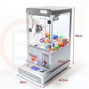 Mini Grúa de Metal con Monedas, Máquina Recreativa Operada por Monedas con 1 Año de Garantía e Idioma en Inglés para Centros de Juegos Recreativos - Product Image 3