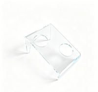 Support de présentation en acrylique pour coupes, support transparent pour petits produits cylindriques pour adultes